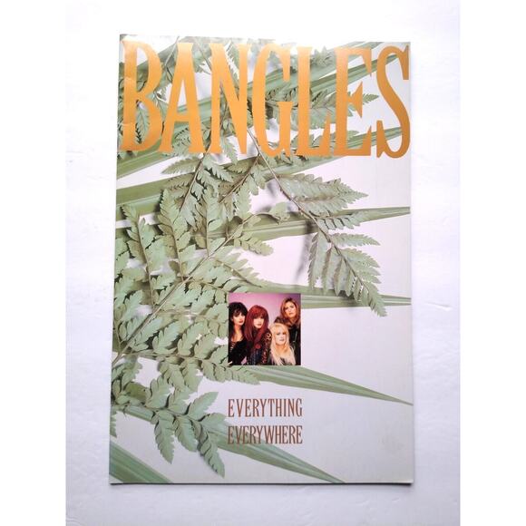 Bangles Everything Tour Book Original 1988 Pop Classic Rock Music Color Photos - Picture 2 of 10
